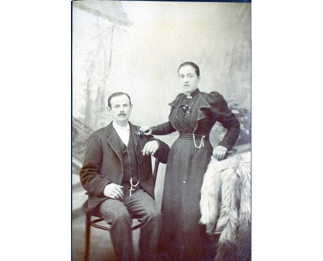 James Cutts & Harriett Bourne 1900